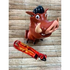 PUMBA Lion King Disney Parks Animal Kingdom 25th Anniversary Popcorn Bucket 11”